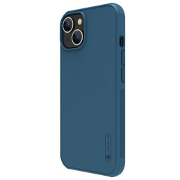 Nillkin Super Frosted Shield Pro dėklas, skirtas iPhone 14 Plus galinio dangtelio mėlynos spalvos