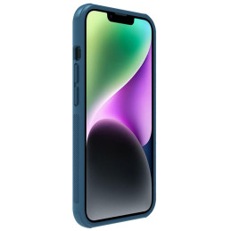 Nillkin Super Frosted Shield Pro dėklas, skirtas iPhone 14 Plus galinio dangtelio mėlynos spalvos