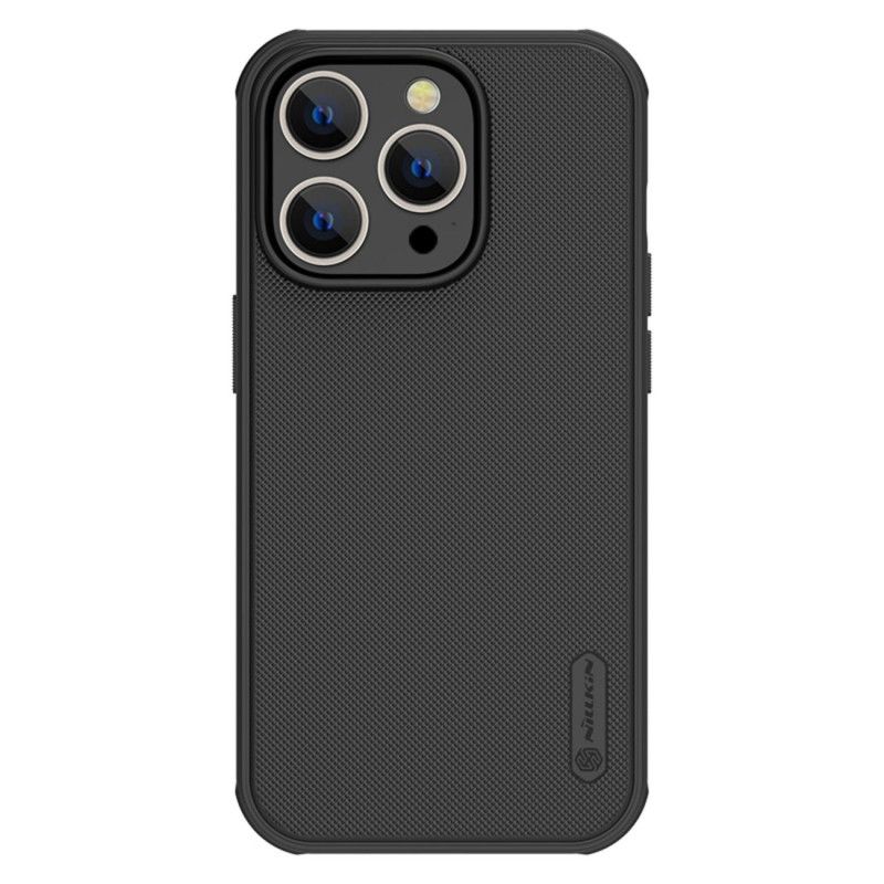 Nillkin Super Frosted Shield Pro dėklas iPhone 14 Pro Max galinis dangtelis juodas