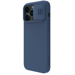 Nillkin CamShield magnetinis silikoninis dėklas iPhone 14 Pro Max magnetinis MagSafe dangtelis su fotoaparato apsauga mė...