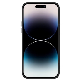Nillkin CamShield Silky Silicone Case iPhone 14 Pro Dėklas su fotoaparato apsauga juoda