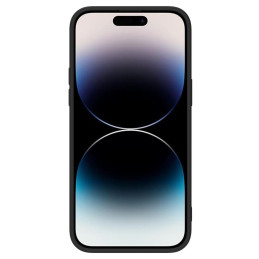 Nillkin CamShield Silky Silicone Case iPhone 14 Pro Max dangtelis su fotoaparato apsauga juoda