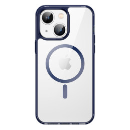 Dux Ducis Clin2 dėklas iPhone 14 magnetinis MagSafe dangtelis mėlynas