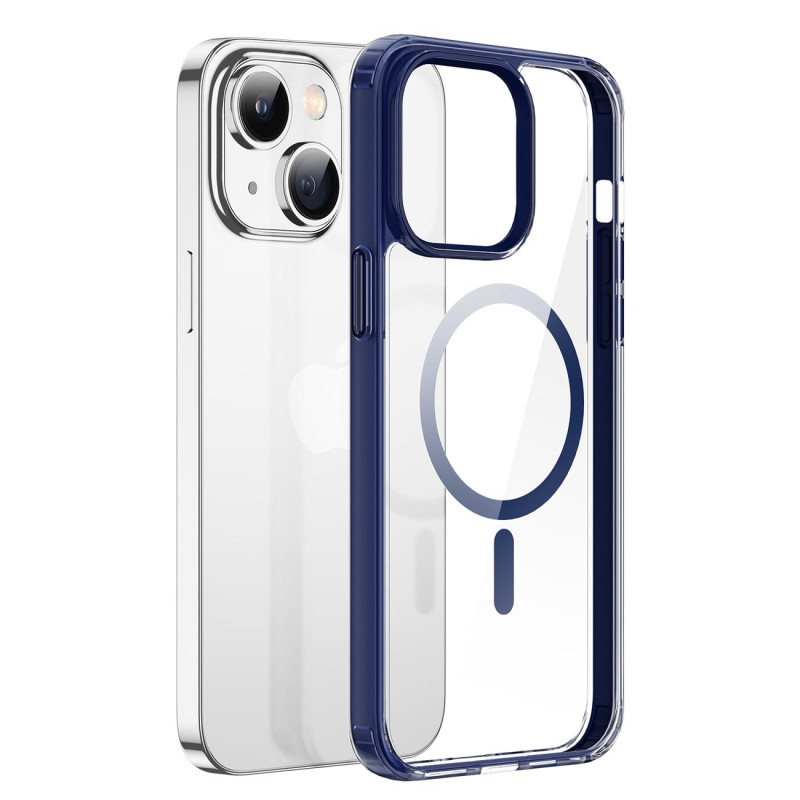 Dux Ducis Clin2 dėklas iPhone 14 Plus magnetiniam MagSafe dėklui mėlynos spalvos