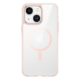 Dux Ducis Clin2 dėklas iPhone 14 Plus magnetinis MagSafe dangtelis rožinis