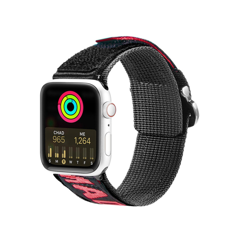 Dux Ducis dirželis (lauko versija) Apple Watch Ultra Strap, SE, 9, 8, 7, 6, 5, 4, 3, 2, 1 (49, 45, 44, 42 mm) Nailono ap...