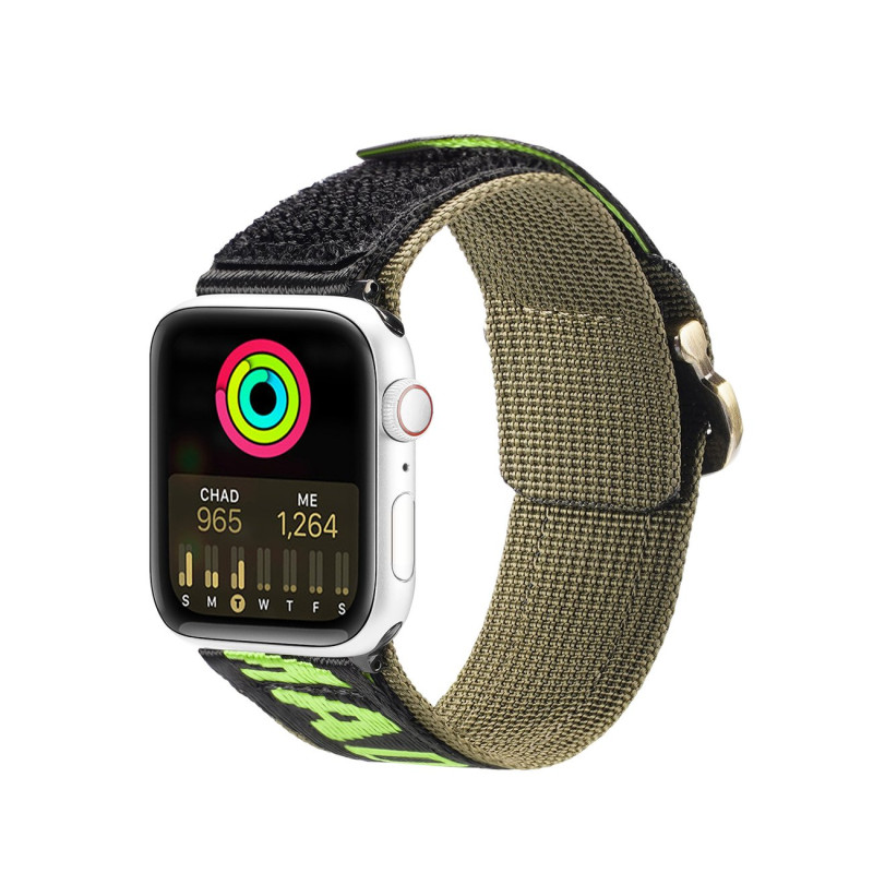 Dux Ducis dirželis (lauko versija) Apple Watch Ultra Strap, SE, 9, 8, 7, 6, 5, 4, 3, 2, 1 (49, 45, 44, 42 mm) Nailono ap...