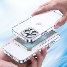 „Joyroom 14X Case Case“, skirtas „iPhone 14“, patvarus dangtelis, skaidrus korpusas (JR-14X1)