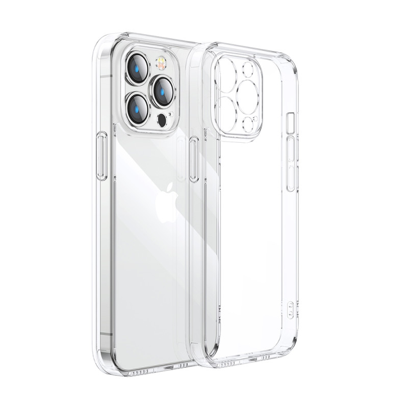 „Joyroom 14D Case Case“, skirtas „iPhone 14“, patvarus dangtelis, skaidrus korpusas (JR-14D1)