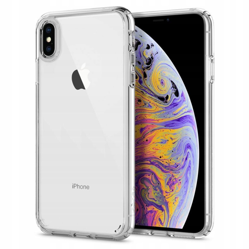 Spigen Ultra Hybrid dėklas iPhone XS Max - skaidrus