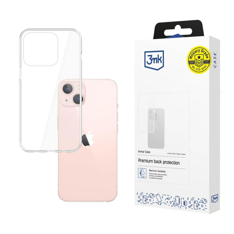 3mk Armor Case iPhone 14 - skaidrus
