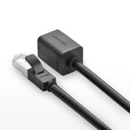 Ugreen NW112 11283 Tinklo eterneto kabelis RJ45 (moteris) – RJ45 (vyriškas) F/ UTP Kat. 6 1 Gbps 5m – juoda