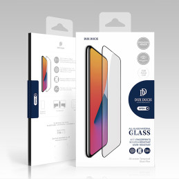 Dux Ducis 9D grūdintas stiklas Xiaomi Poco C40 9H grūdintas stiklas su juodu rėmeliu