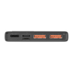 „Baseus Adaman“ metalinis maitinimo blokas su greito įkrovimo 10 000 mAh 22,5 W (Overseas Edition 2021) juodas