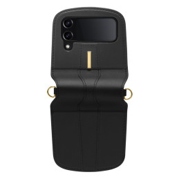 Spigen Linear Calin dėklas, skirtas Samsung Galaxy Z Flip 4 - juodas