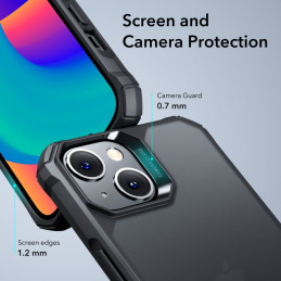 ESR Air Armor dėklas iPhone 14 Plus - matinė juoda