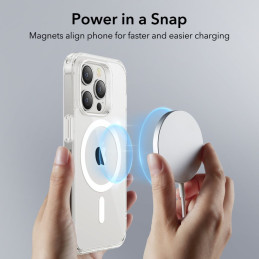 ESR Classic Hybrid Halolock dėklas su MagSafe iPhone 14 Pro - skaidrus