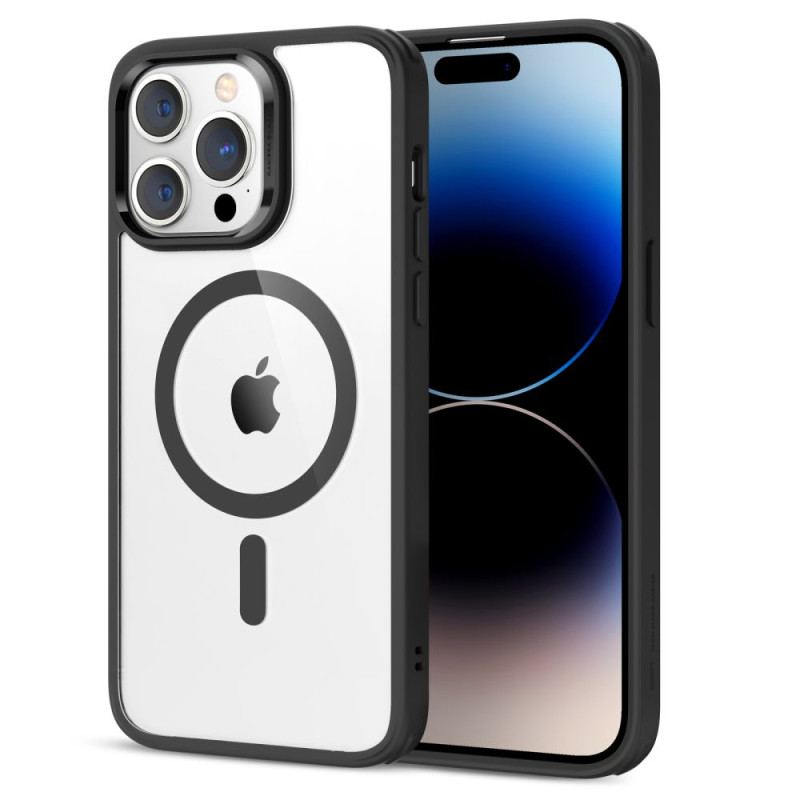 ESR Classic Hybrid Halolock Dėklas su MagSafe, skirtas iPhone 14 Pro – skaidrus ir juodas