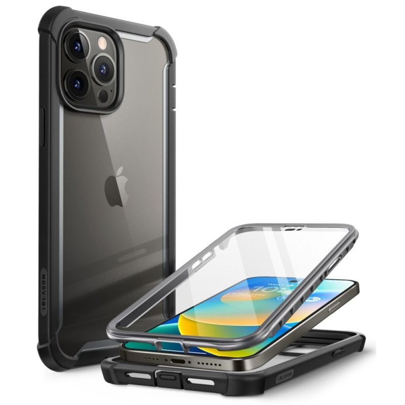 IBLSN Ares Supcase dėklas iPhone 14 Pro Max - juodas