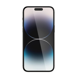 Spigen Glass FC grūdintas stiklas skirtas iPhone 14 Pro Max - juodas