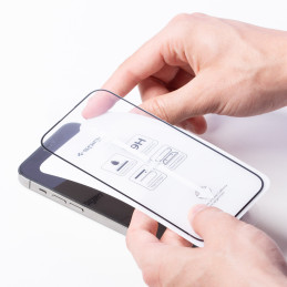 Spigen Glass FC grūdintas stiklas skirtas iPhone 14 Pro - juodas