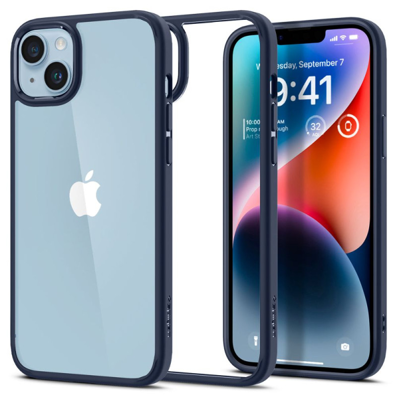 Spigen Ultra Hybrid dėklas iPhone 14 Plus - mėlynas