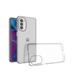Itin skaidrus 0,5 mm dėklas Motorola Moto G82 5G / Moto G52 plonas dangtelis, skaidrus