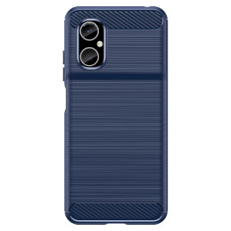 Anglies dėklas Xiaomi Redmi Note 11E / Redmi 10 5G / Redmi 10 Prime+ 5G / Poco M4 5G lankstus silikoninis anglies dangte...