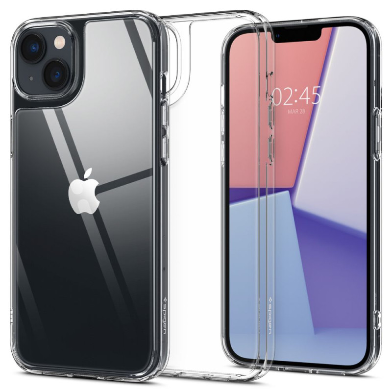 Spigen Quartz Hybrid dėklas iPhone 14 Plus - skaidrus