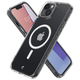 Spigen Cyrill Shine Mag dėklas su MagSafe iPhone 14 Plus - skaidrus ir blizgantis