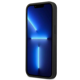 Guess 4G Big Metal Logo dėklas iPhone 14 - pilkas