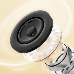 Dudao X22Pro ant ausies uždedamos belaidės Bluetooth 5.3 ausinės – juodos
