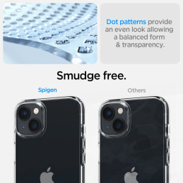 Spigen Crystal dėklas ir grūdinto stiklo rinkinys iPhone 14 Plus - skaidrus
