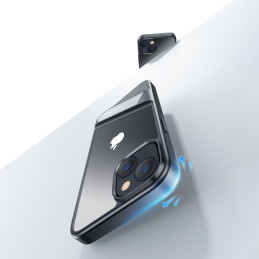 Ugreen LP633 Kickstand Protective Case standus dėklas su gelio rėmeliu ir įmontuotu stovu, skirtu iPhone 14 (90924)