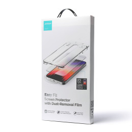 Joyroom Easy Fit viso ekrano grūdintas stiklas su tvirtinimo rėmeliu, skirtas iPhone 14 Plus (6,7") (JR-DH11)