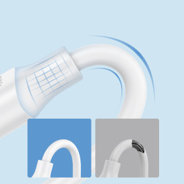 Joyroom ilgalaikis A9 serijos USB-A / USB-C 3A laidas, 2 m - juodas