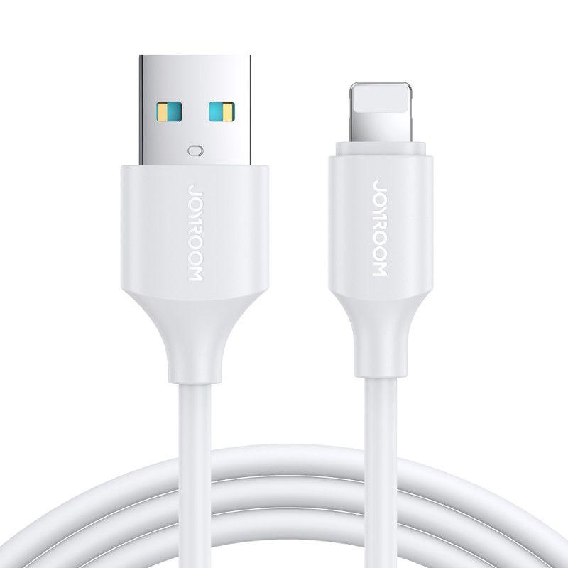 Joyroom Ilgalaikė serija A9 USB-A / Lightning 2,4A kabelis 2m - baltas