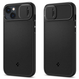 Spigen Optik Armor Mag dėklas su MagSafe iPhone 14 Plus - juodas
