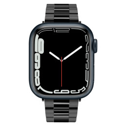 Spigen Modern Fit apyrankė, skirta Apple Watch 4/ 5/ 6/ 7/ 8/ 9/ SE (38/ 40/ 41 mm) – juoda