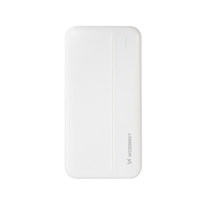 Wozinsky Li-Po maitinimo blokas 10000mAh 2 x USB baltas (WPBWE1)