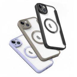 Dux Ducis Skin X Pro dėklas skirtas iPhone 14 Plus su MagSafe ir atvartu - juodas
