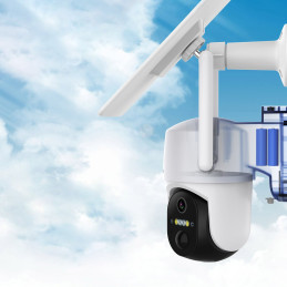 „Choetech“ WiFi kamera su „Android“ / „iOS“ valdymo programėle + 5 W saulės baterija (ASC005)