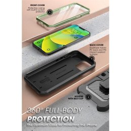 Supcase Unicorn Beetle Pro dėklas iPhone 14 Plus - žalias
