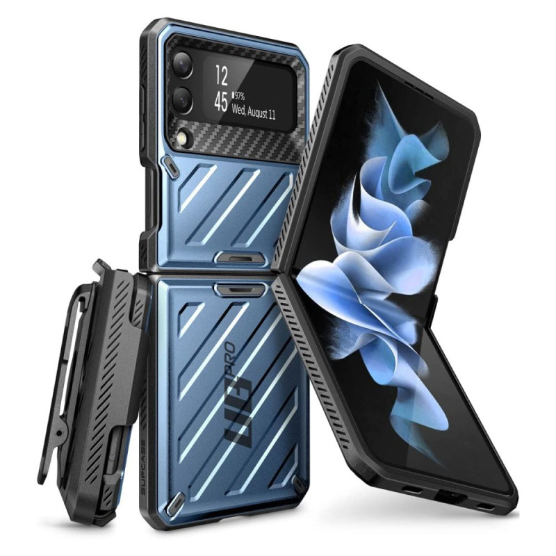 Unicorn Beetle Pro Supcase dėklas, skirtas Samsung Galaxy Z Flip 4 - mėlynas
