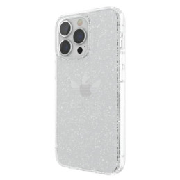 Adidas OR Protective Clear Case Glitter dėklas, skirtas iPhone 13 Pro / iPhone 13 - skaidrus ir sidabrinis