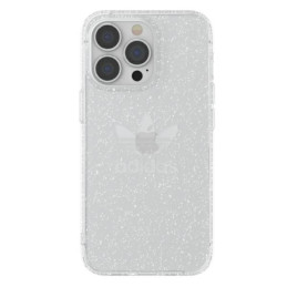 Adidas OR Protective Clear Case Glitter dėklas, skirtas iPhone 13 Pro / iPhone 13 - skaidrus ir sidabrinis