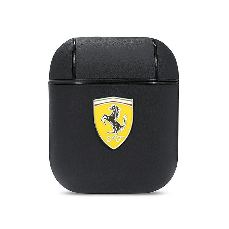 Ferrari On Track Odinis dėklas, skirtas AirPods 1/ 2 – juodas