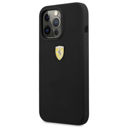 Ferrari silikoninis dėklas iPhone 13 Pro / iPhone 13 - juodas