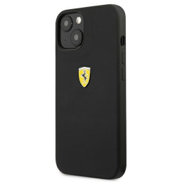 Ferrari silikoninis dėklas iPhone 13 - juodas