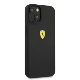 Ferrari silikoninis dėklas iPhone 13 - juodas
